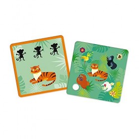 Janod - Jungle Pictures - Jeu de Société Enfant - Jeu dObservation Ludo-Educatif - Certifié FSC - Dès 5 ans , J02642