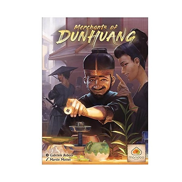 Blackrock Merchants of Dunhuang - Mandoo Games - Jeu de société - Jeu de Collection MAN002ME