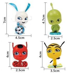 APDDHJ Dessin animé Ornement de Dessin Animé Figurine de Personnage danime Mignon avec décoration de poupée Ornement de Coll