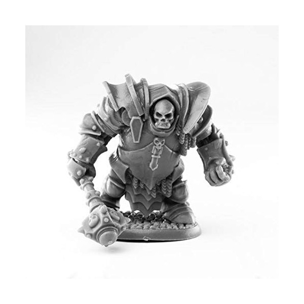 Pechetruite 1 x MAGGOTCROWN Ogre Juggernaut - Reaper Bones Figurine pour Jeux de Roles Plateau - 44011