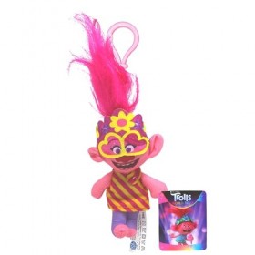 Trolls World Tour – Lot de 2 pinces à sac de 15 cm et 8 cm Figurine de collection Coquelicot
