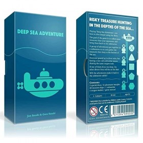 Version Anglaise Deep Sea Adventure Game Deep Sea Adventure Board Game Cartes Amusantes Jeux de fête