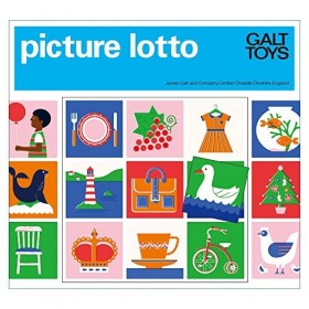 Galt Toys, Picture Lotto, Classic Picture Lotto Game for Children, Ages 4 Years Plus