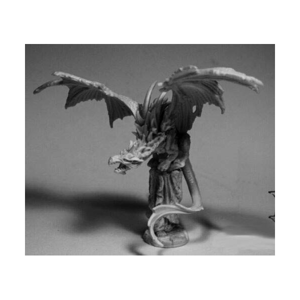 1 x Temple Dragon - Reaper Bones Figurine pour Jeux de Roles Plateau - 77503