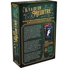 Goliath - Il y a eu un Meutre - Jeu de Cartes Coopératif - Découvre Tes Talents de Détective - Jeu dEnquête - Jeu de Société