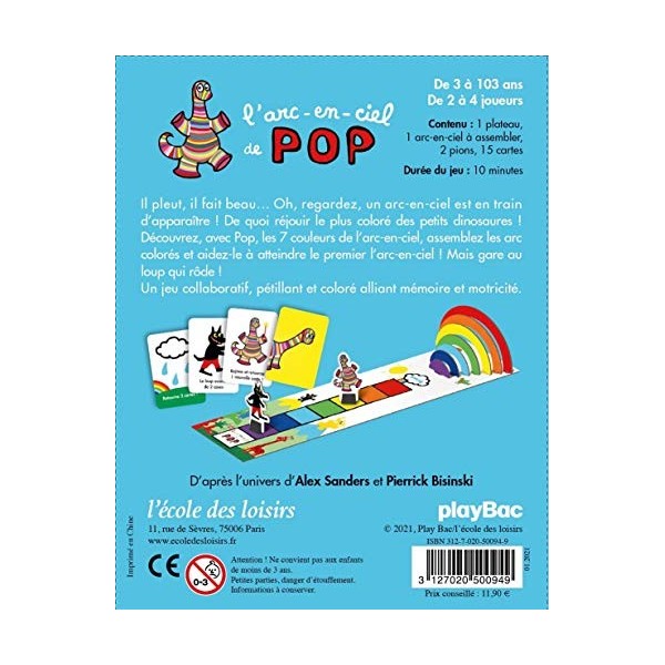 ARC EN CIEL DE POP, LE JEU L 