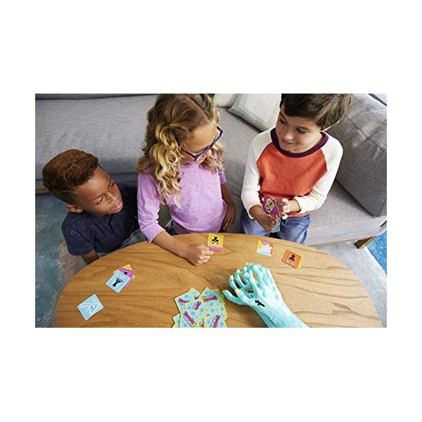 Mattel Games Zombie Schnapp - Gioco Di Carte Per Bambini Dai 5 Anni, Divertimento Spettrale Con Mani Zombie