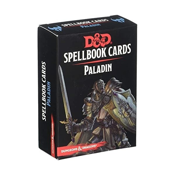Dungeons & Dragons Spellbook Cards: Paladin D&D Accessory - Version Anglaise 