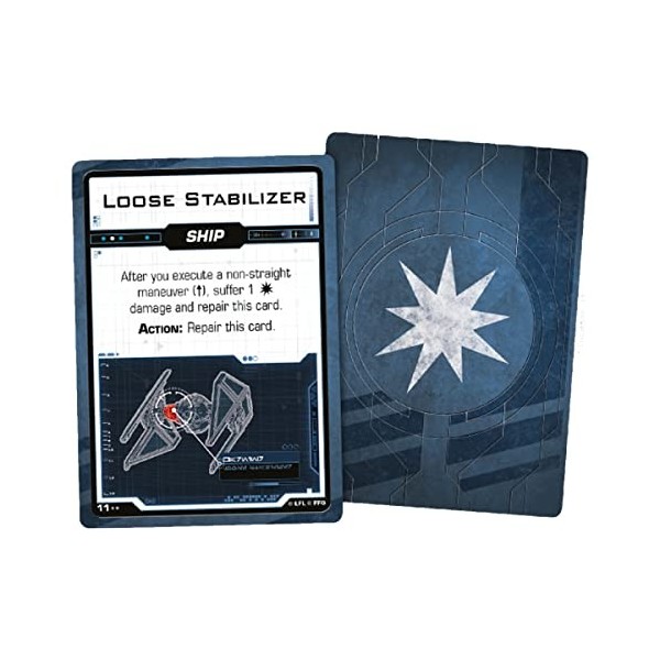 Fantasy Flight Games - Star Wars X-Wing Second Edition: Star Wars X-Wing: Galactic Empire Damage Deck - Miniature Game