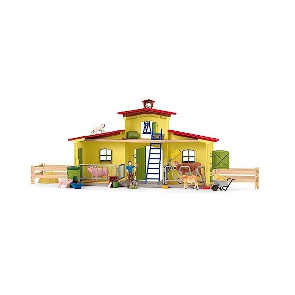 Schleich- Ferme Kit de Jeu, Aucun, 72224, Multicolore, Large