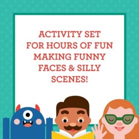 Sticker Activity Set: Funny Faces