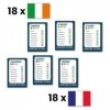 Counter Attack player cards: Ireland and France