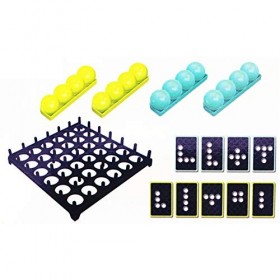 Nowel Bounce Off Game Jeu de SociéTé Classique pour Les Enfants et la Famille Jouant à des Jeux de SociéTé Interactifs, Jouet