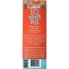 Lagoon Group The 6628 Einstein² Genius IQ Test Kit, Multi