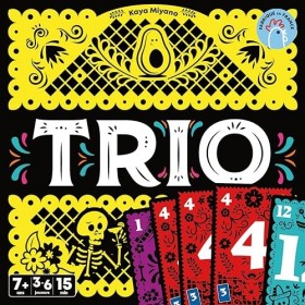 Asmodee Cocktail Games - TRIO - Jeux de Société - Jeux de Cartes - Made in France - Jeux Famille et Enfants dès 7 Ans - 3 à 6
