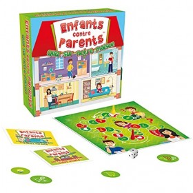 KANGUR Jeu de Plateau Quiz sur Notre Maison Jeu Éducatif Familial Jeux de Société pour Enfants Enfants Contre Parents Quiz su