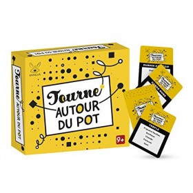 Jeu de société pour la Famille Interdits Jeu de Cartes de Réflexion pour Enfants et Adultes Devinez le Mot Tourne Autour du P
