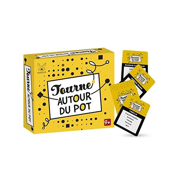 Jeu de société pour la Famille Interdits Jeu de Cartes de Réflexion pour Enfants et Adultes Devinez le Mot Tourne Autour du P