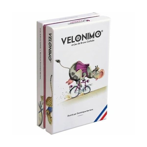 Velonimo - Studio Stratosphères - Jeu de société - Jeu de Cartes - Jeu de Bluff - Jeu de Combinaison - Jeu Familial - Jeu fab