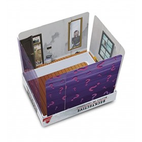 Super Meeple- Decktective 3-Miroir de Cauchemar Jeux de société, 3665361052623, Blanc, Poche