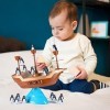 Jouet empilable déquilibre - Jeu de famille, jouet de jeu déquilibre avec conception de pingouin de bateau de pirate | Jeu 