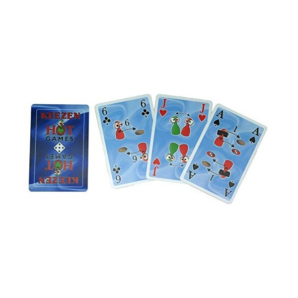 Jeu de cartes pour jeu du tock - 100% plastique