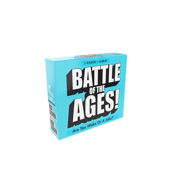 Goliath Games Battle of The Age – Jeu de Trivia Ultime Entre Old School et New School, mixé, 919055.006