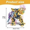 L’Armure Robot de Thanos, Thanos Construction de Jouet,Bataille du Wakanda Figurine Avengers Minifigurine à Construire Avenge