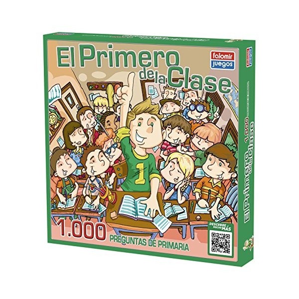 Falomir Premier de la Classe 1.000, Jeu de Table, éducatif, Multicolore 646460 , Couleur/modèle Assorti.