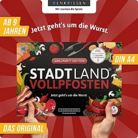 STADT LAND VOLLPFOSTEN® - GRILLPARTY EDITION - ""Jetzt gehts um die Wurst.""