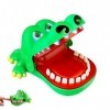 CLIUNT Jeu de Crocodile pour Enfants Dents Crocodile Jeu de Crocodile Jeu pour Enfants Jeu de Famille Croco Action Compétence