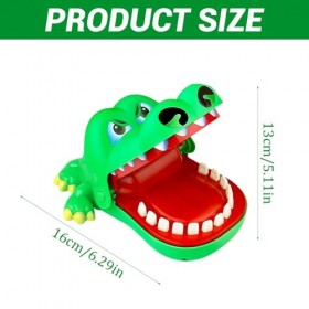 CLIUNT Jeu de Crocodile pour Enfants Dents Crocodile Jeu de Crocodile Jeu pour Enfants Jeu de Famille Croco Action Compétence