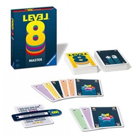 Ravensburger - Level 8 Master - Jeu de cartes - Jeu de société famille - Combinaisons - 2 à 6 Joueurs dès 10 Ans - Mixte - 20