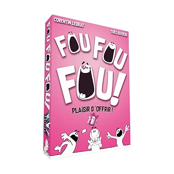 KYF Edition | Fou Fou Fou ! Edition 2023 | Jeu de société | À partir de 8 ans | 3 à 8 joueurs | 15 minutes