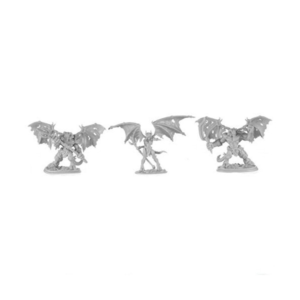 3 x Devils - Reaper Bones Figurine pour Jeux de Roles Plateau - 77684