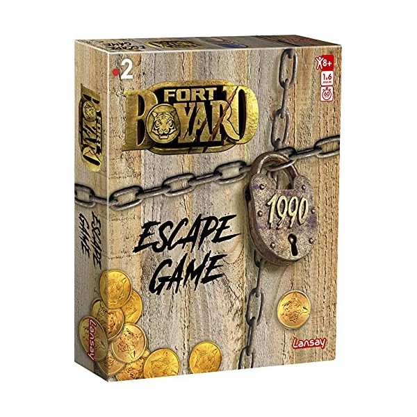 Fort Boyard - Jeu de société - Aventure entre Amis ou en Famille - Dès 8 ans - 2 à 6 joueurs - Version Française - Lansay