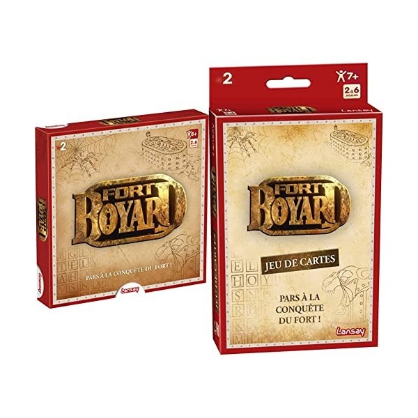 Fort Boyard - Jeu de société - Aventure entre Amis ou en Famille - Dès 8 ans - 2 à 6 joueurs - Version Française - Lansay
