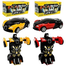 IQEPXTGO Transformers Jouets Transformers Robot Automobile déformé Transformers 2 en 1 Voiture Robot Jouets Action Figure Min