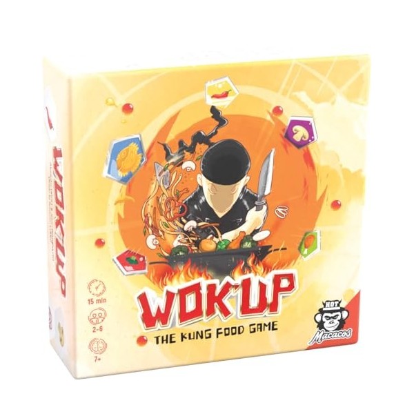 Hot Macacos - Asmodee - Tornaloco - Jeux de société - Jeux dambiance - Jeux de Rapidité à Partir de 6 ans - 2 à 6 Joueurs - 