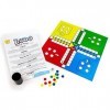 Kids Play - Ludo – Jeu de société classique | 2–4 joueurs | Jeux de société pour enfants | Idéal comme jeu de famille ou pour