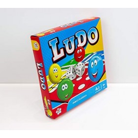 Kids Play - Ludo – Jeu de société classique | 2–4 joueurs | Jeux de société pour enfants | Idéal comme jeu de famille ou pour