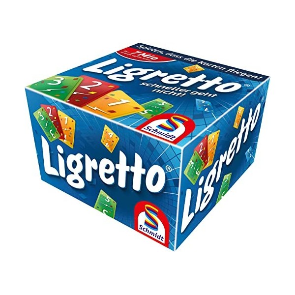Schmidt Spiele 01403&nbsp;ligr ETTO Kids Jeu de Cartes Jaune