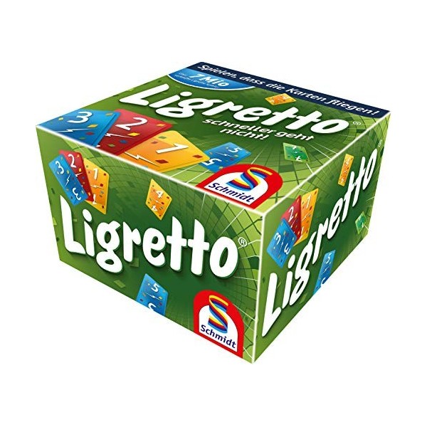 Schmidt Spiele 01403&nbsp;ligr ETTO Kids Jeu de Cartes Jaune