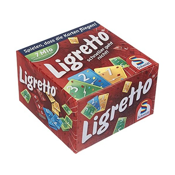 Schmidt Spiele 01403&nbsp;ligr ETTO Kids Jeu de Cartes Jaune
