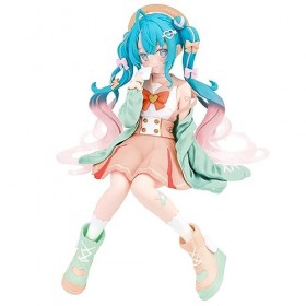 CBOSNF Figurines Hatsunes Miku, Macaron Anime Figure Caractère Collection Jouet, Hatsunes Mikus PVC Figure Décoration et Orne