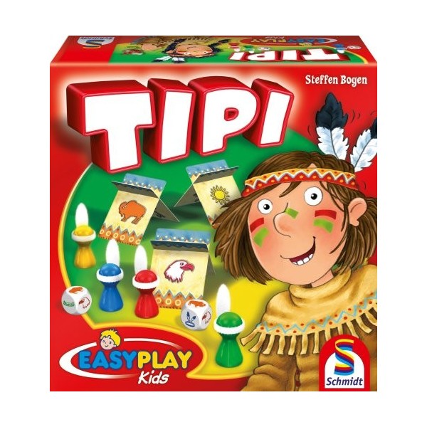 Schmidt - 40470 - Jeu de Plateau - Easyplay For Kids - Tipi