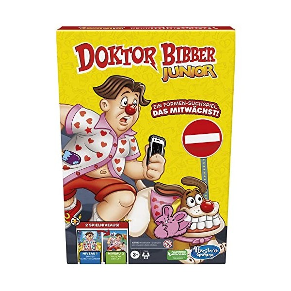 Docteur Bibber Junior Jeu de société pour Enfants dâge préscolaire et dâge préscolaire, Docteur Bibber Jeu de Recherche de 