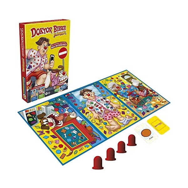 Docteur Bibber Junior Jeu de société pour Enfants dâge préscolaire et dâge préscolaire, Docteur Bibber Jeu de Recherche de 