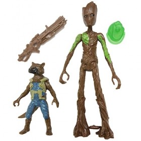 LGQHCE Holiday Baby Groot, Figurine Pop Groot, Guardians of The Galaxy Figurine daction du Film Classique pour Décoration de