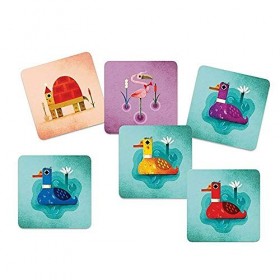 DJECO DJ05181 Jeu de Cartes Mixtes